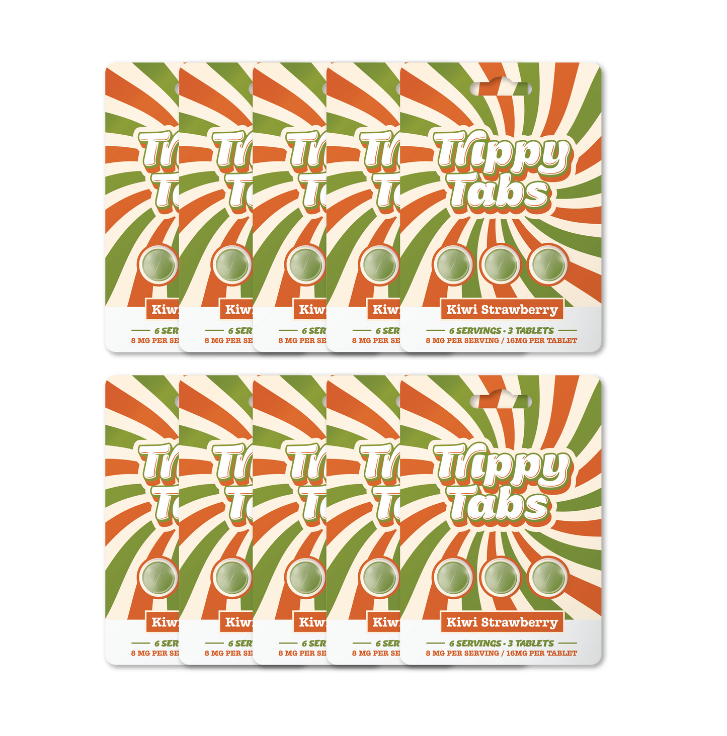 Trippy Tabs 3 Count